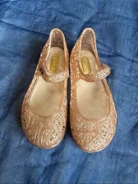 Kids Dress Mary Jane Shoes - Rose Gold